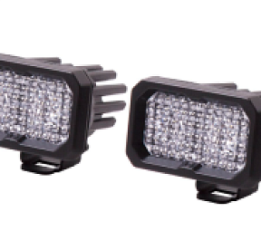 LED-фары SS2 Pro с белой подсветкой, рабочий свет